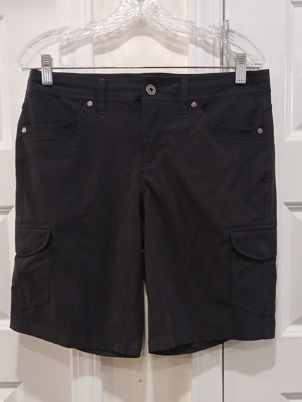 Kuhl Freeflex 10" Cargo Shorts Black Size 8